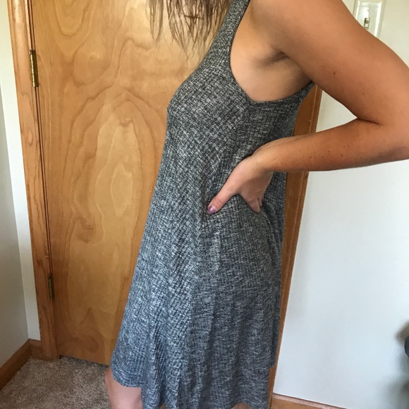 Hollister gray sweater Skater Dress Size S - Picture 3 of 7